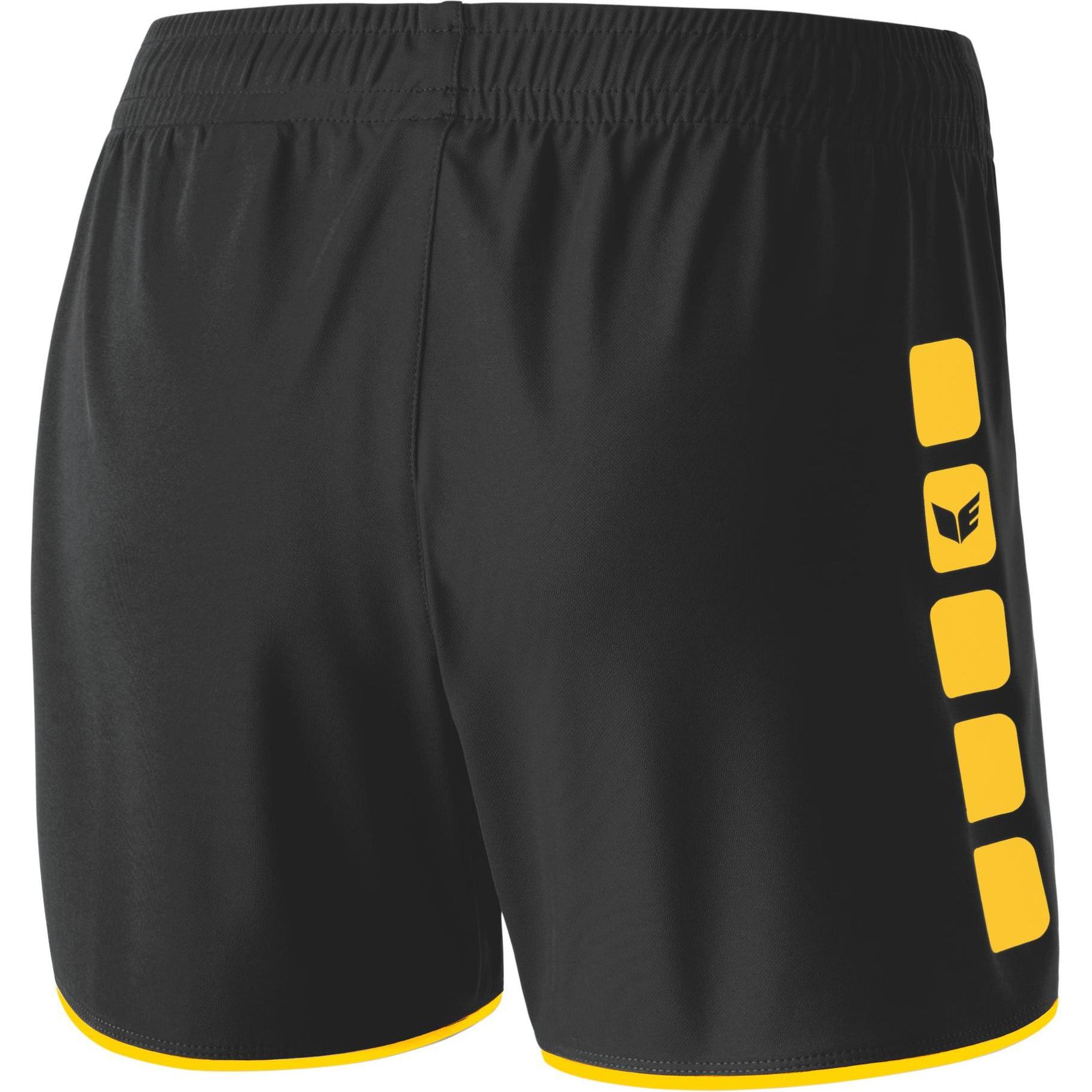 Thumbnail - Erima, Damen, Sporthose, Classic 5-Cubes Short Damen (40), Schwarz, 40