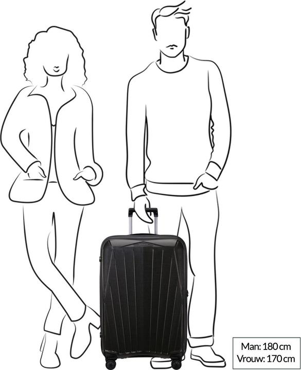 Produktbild Samsonite Major-Lite Trolley mit 4 Rollen 69cm (69 l)