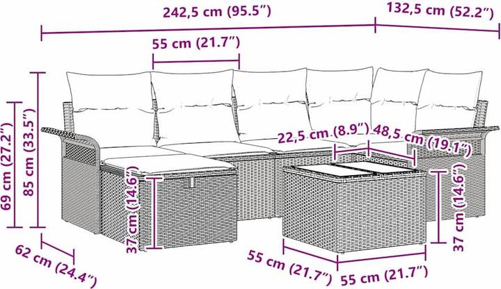 Produktbild vidaXL Linda