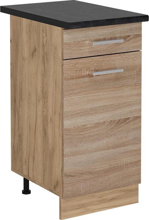 Anthrazit, Sonoma Eiche