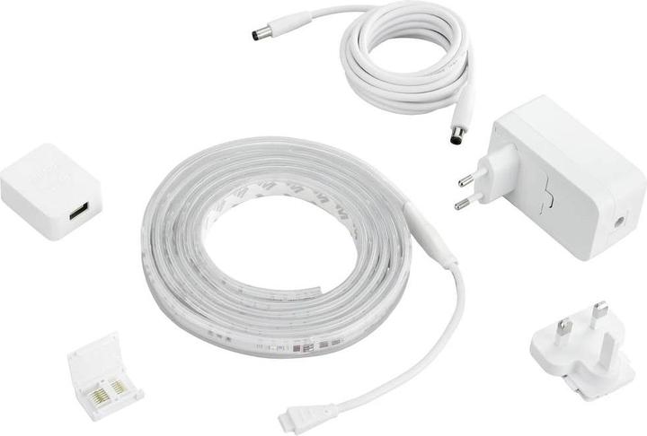 Actual product image Philips Lighting Hue Lightstrip Plus 2m Base White & Col Amb (Multicoloured, 200 cm, Indoor)