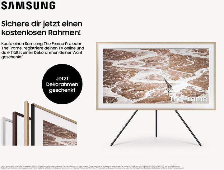 Actual product image Samsung QE43LS03HEUXXN (43", LS03HE, LCD, 4K, 2026, CH)