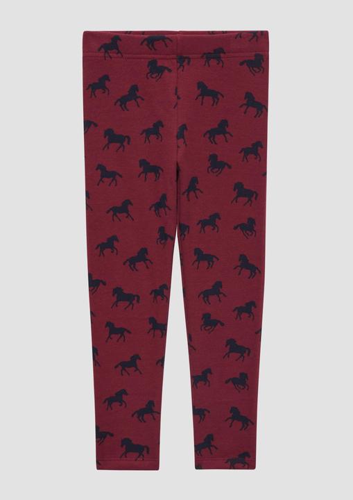 Produktbild S.Oliver Leggins Leggings aus Thermofleece mit All-over-Print (110)