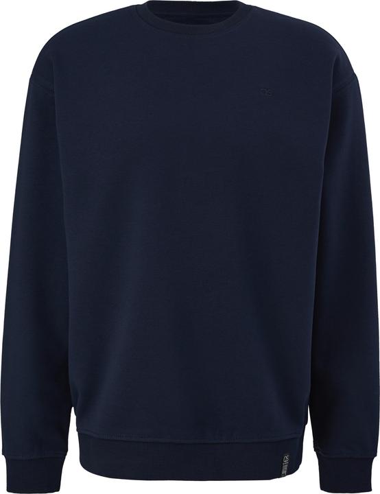 Produktbild s.Oliver Sweatshirt Sweatshirt mit Logostickerei (S)