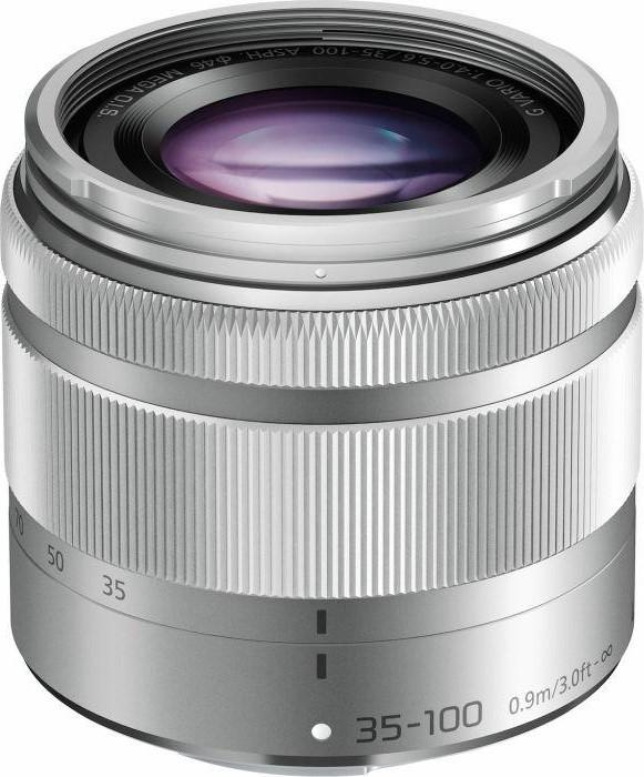 Actual product image Panasonic 35-100mm f/4.0-5.6 ASPH. Mega O.I.S., Silver (Micro Four Thirds, Micro Four Thirds)