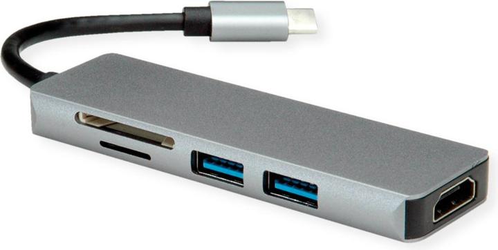 Actual product image Roline Dockingstation USB Typ C, 4K HDMI (USB-C)
