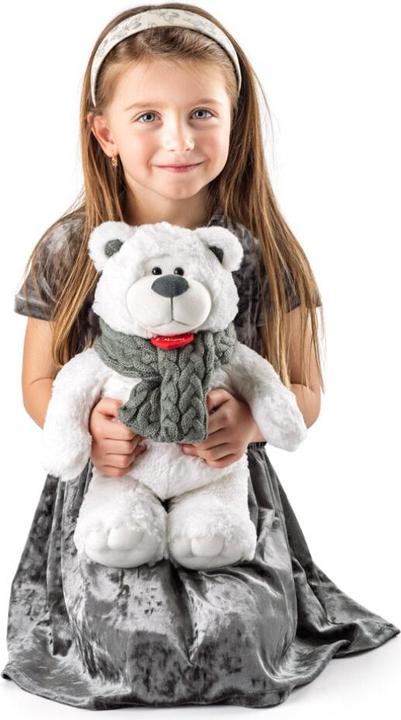 Image du produit Hausmann AV-TEDDY OURSON BLANC MOYEN 94177 (11 cm)