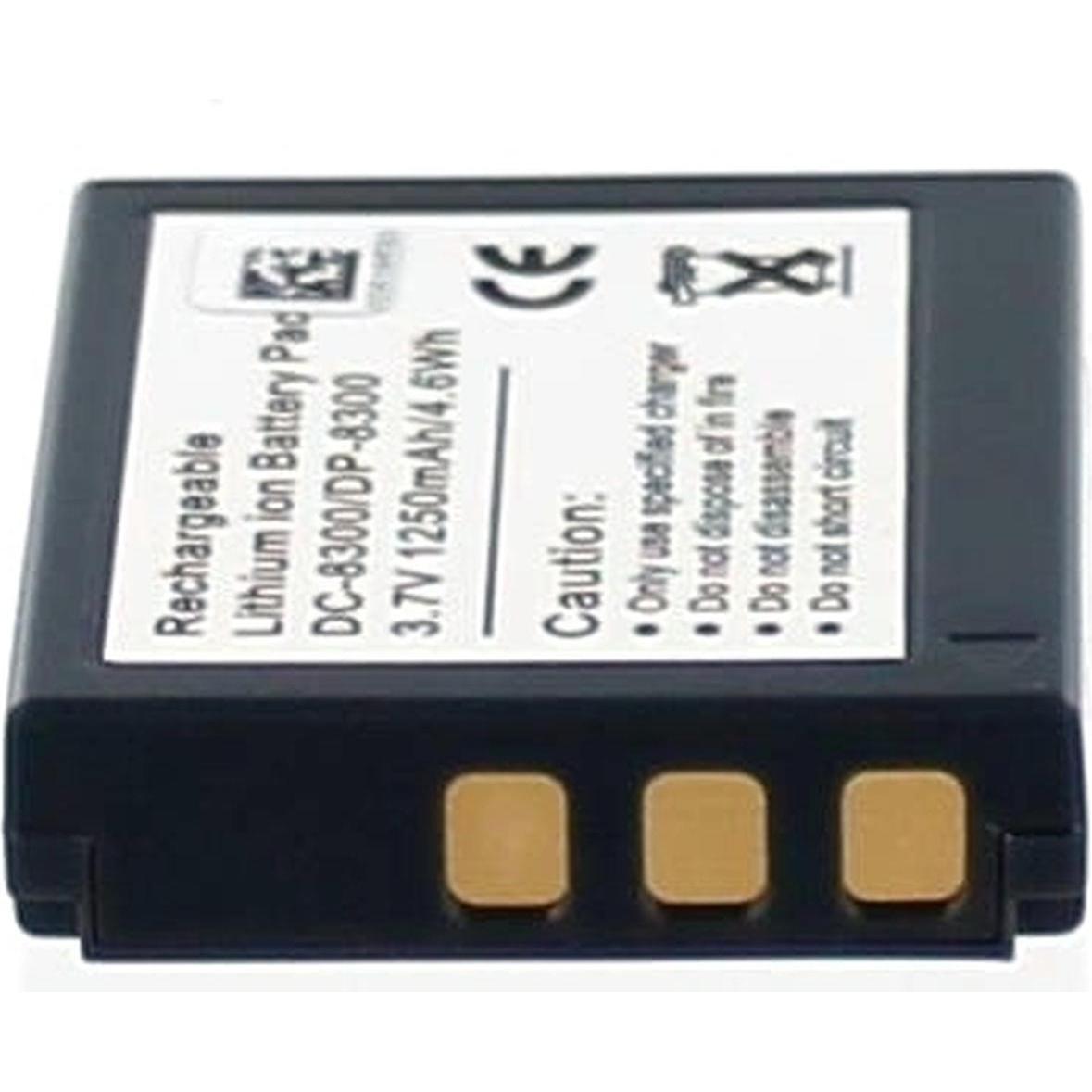 Thumbnail - AGI 79294 - 1000 mAh - 3,7 V - Lithium-Ion (Li-Ion) - 1 Stück(e) (Akku), Kamera Stromversorgung, Schwarz