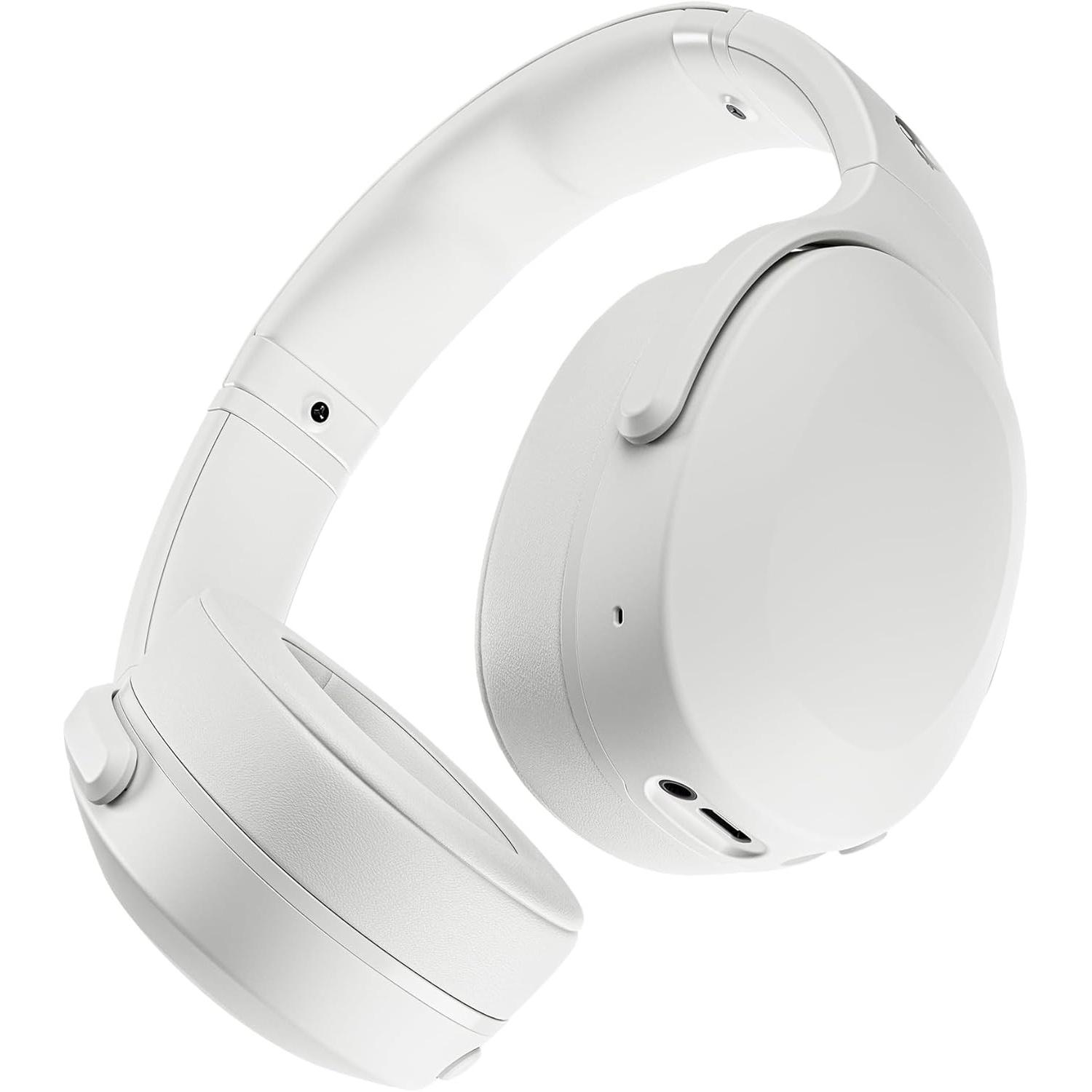 Skullcandy Crusher Evo (Nessuna cancellazione del rumore, 40 h, Cablato, Senza fili), Cuffie, Bianco