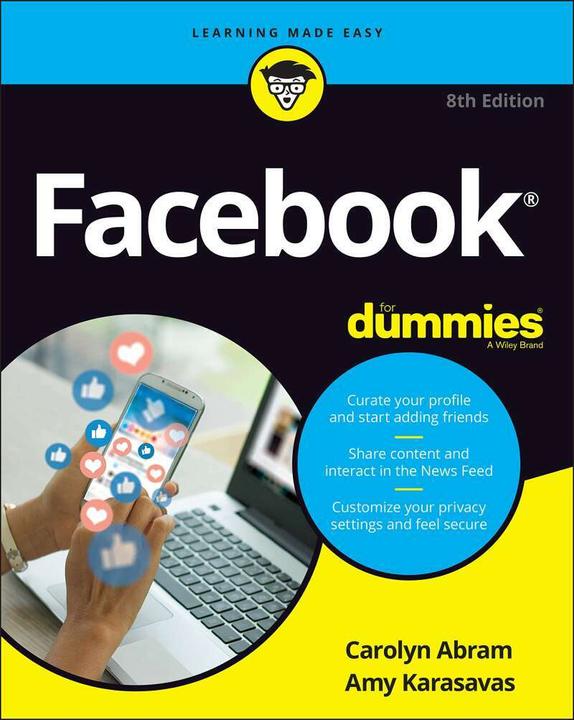 Actual product image Facebook For Dummies (English, Carolyn Abram, Amy Karasavas, 2021)