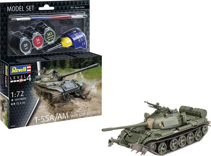 Image du produit Revell T-55A/AM avec mine KMT-6/EMT-5 Plough