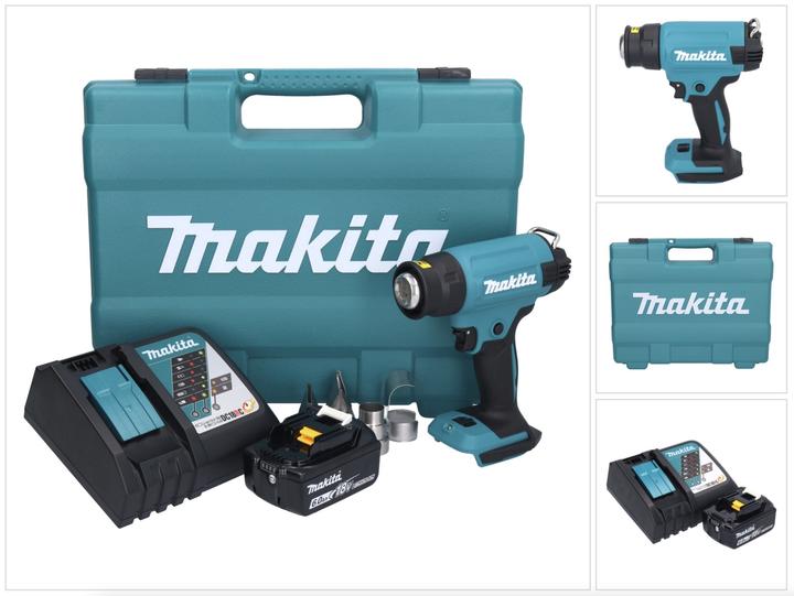 Actual product image Makita DHG 181 RG1K Battery Hot Air Blower 18 V 150 - 550Â°C + 1x Battery 6,0 Ah + Charger + Case
