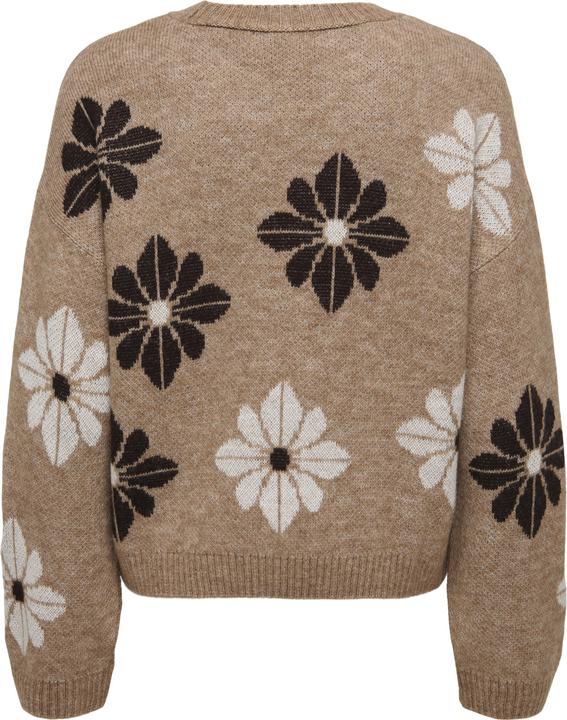 Produktbild Only Onlfreesia Ls Flower O-Neck Rp Knt (S)