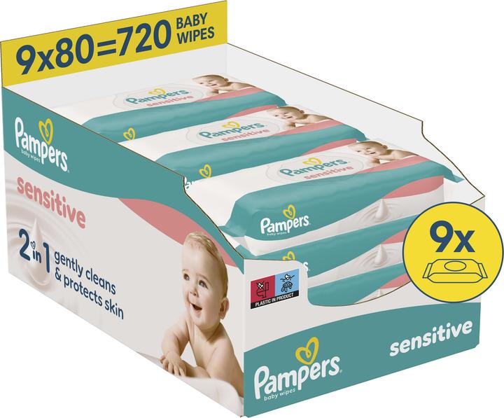 Image du produit Pampers Sensitive (720 pcs)