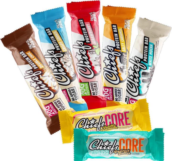 Actual product image Chiefs Protein Bar (12 pcs., 660 g)