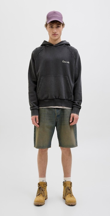 Produktbild Jack & Jones Rückenprint Kapuzenpullover Kapuzenpullover (L)