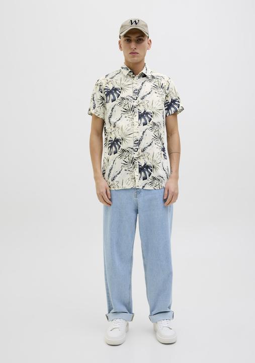 Produktbild Jack & Jones Jjhawaii Aop Shirt Ss Ln (M)