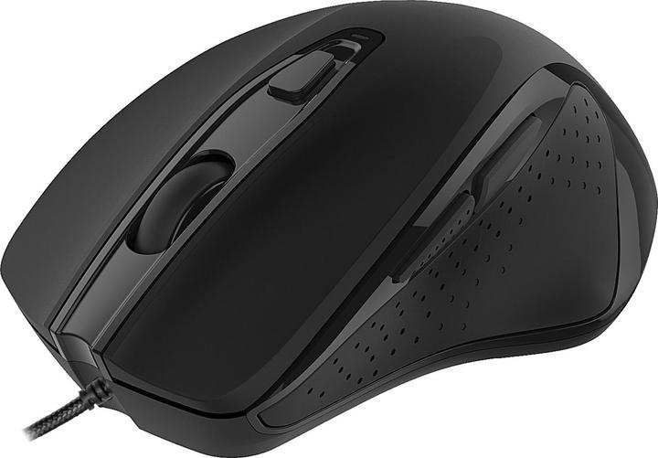 Actual product image Deltaco OFFICE with cord, ergonomic, quiet, black (Cable)