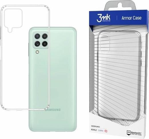 Actual product image 3MK completely safe AC Sam A22 4G A225 Armor Case transparent (Samsung Galaxy A22)