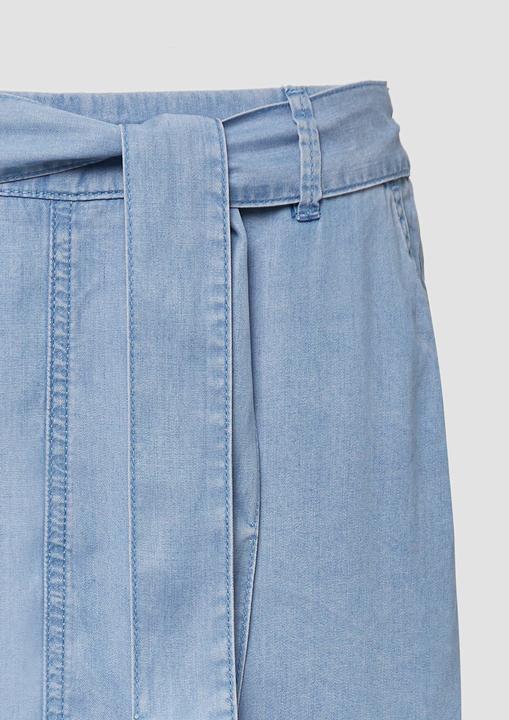 Immagine prodotto S.Oliver Rock Fliessender Rock aus Lyocell in Denim-Optik (44)