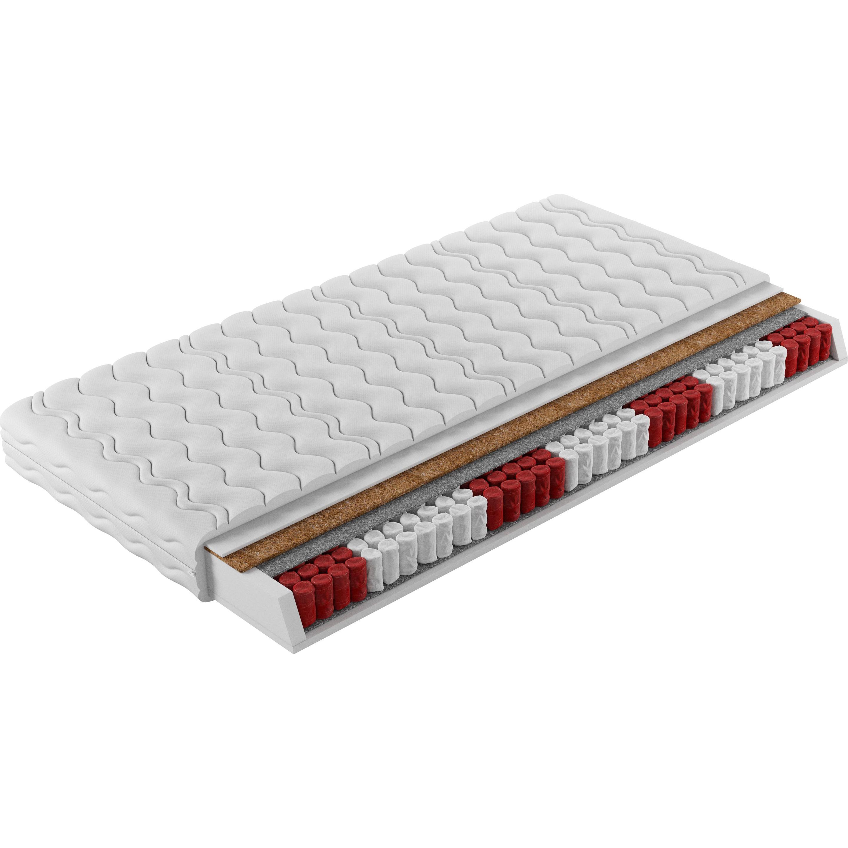 ADRK Furniture, Matratze, Multi Pocket Matratzen DAKO 180x200 cm (180 x 200 cm, Federkern)