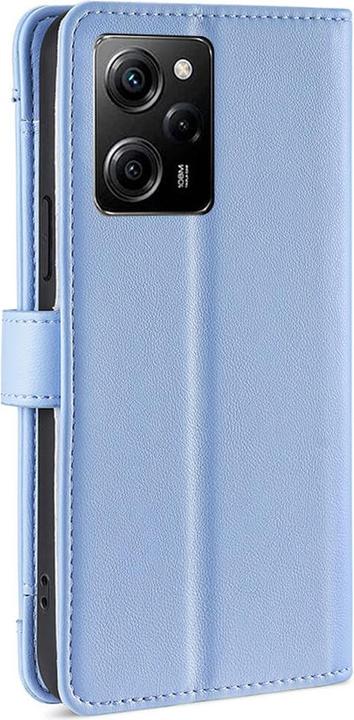 Actual product image Cover-Discount Xiaomi Poco X5 Pro - Wallet Case Cover blue (Xiaomi Poco X5 Pro, Xiaomi Redmi Note 12 Pro 5G)