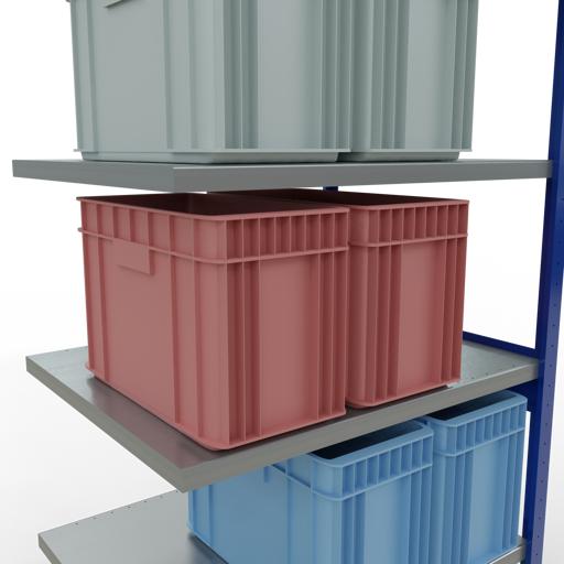 Image du produit Schulte Lagertechnik Système enfichable Élément suivant MULTIplus250 avec traverse de longueur