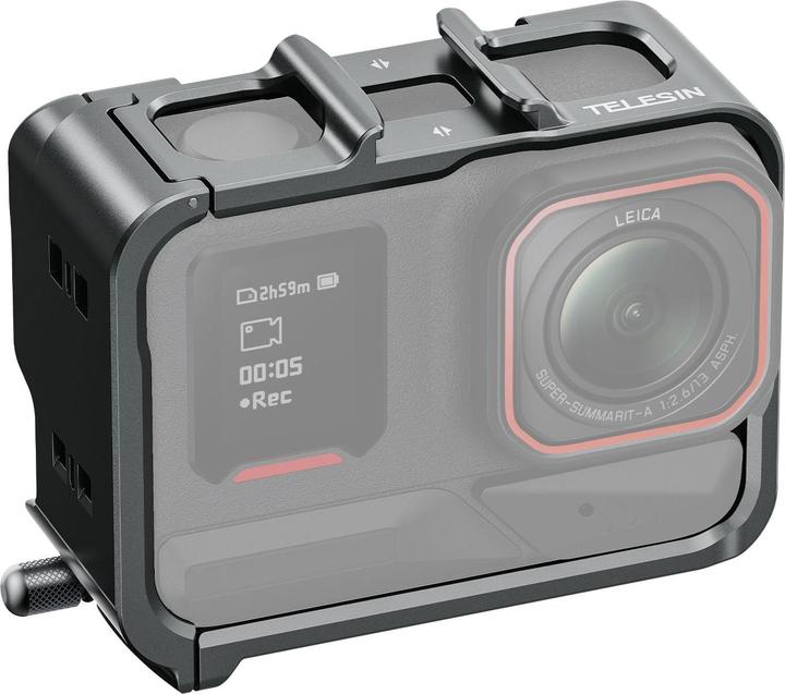 Actual product image Telesin Metal cage with vertical function and quick release