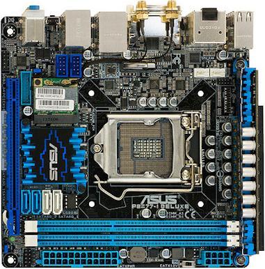 Produktbild ASUS P8Z77-I Deluxe (LGA 1155, Intel Z77, Mini-ITX)