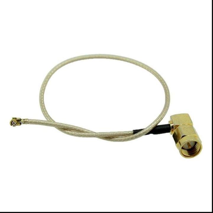 Actual product image Varia E.P.SMA.KM/UFL25 - Pigtail SMA Male Right Angle to U.FL Male, 25 cm