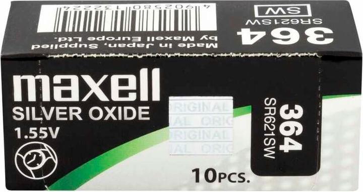Produktbild Maxell SR621SW (10 Stk., SR60, 23 mAh)