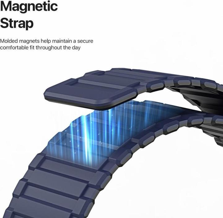 Produktbild Dux Ducis KJ Armband (42 mm, 44 mm, 45 mm, 49 mm, Silikon, Magnet)
