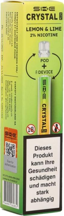 Produktbild SKE Crystal Plus Starter Kit Lemon Lime