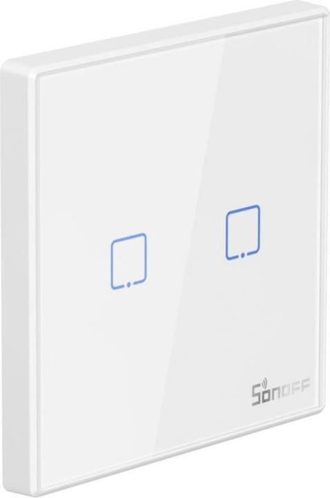 Image du produit Sonoff Commutateur d'éclairage RF T2EU2C-RF