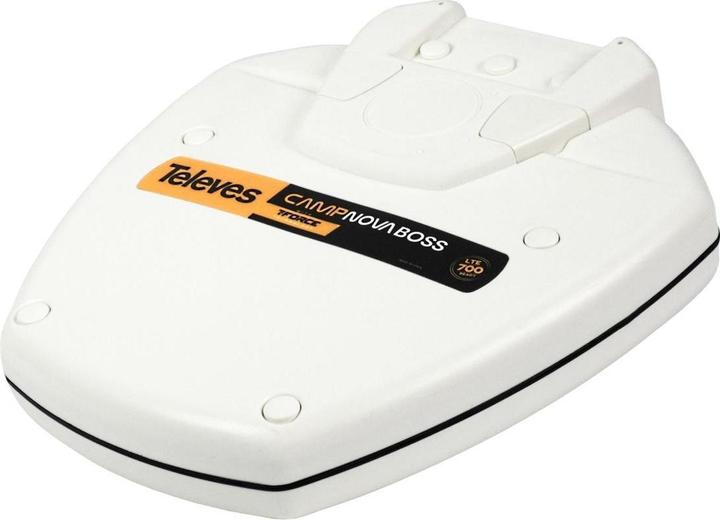 Produktbild Televes CAMPNOVA2 Camping-Antenne f.UKW DAB + DVB-T/T2 b.K48 m.Zubehör (Flachantenne, 22 dB, DAB/ DAB+, DVB-T / -T2)