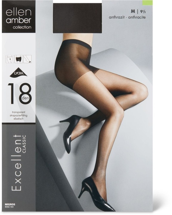 Actual product image Ellen Amber Ladies Tights Excellent (18 DEN)