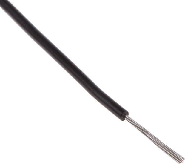 Produktbild Rs Pro UL1429 Hook-Up wire 28AWG Black 100m (100 m)