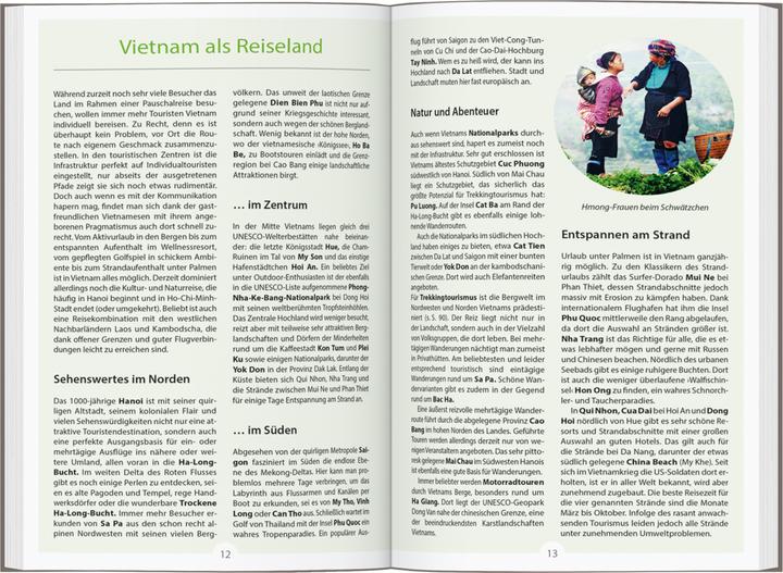 Image du produit Reise-Handbuch Reiseführer Vietnam (Allemand, Martin H. Petrich, 2024)