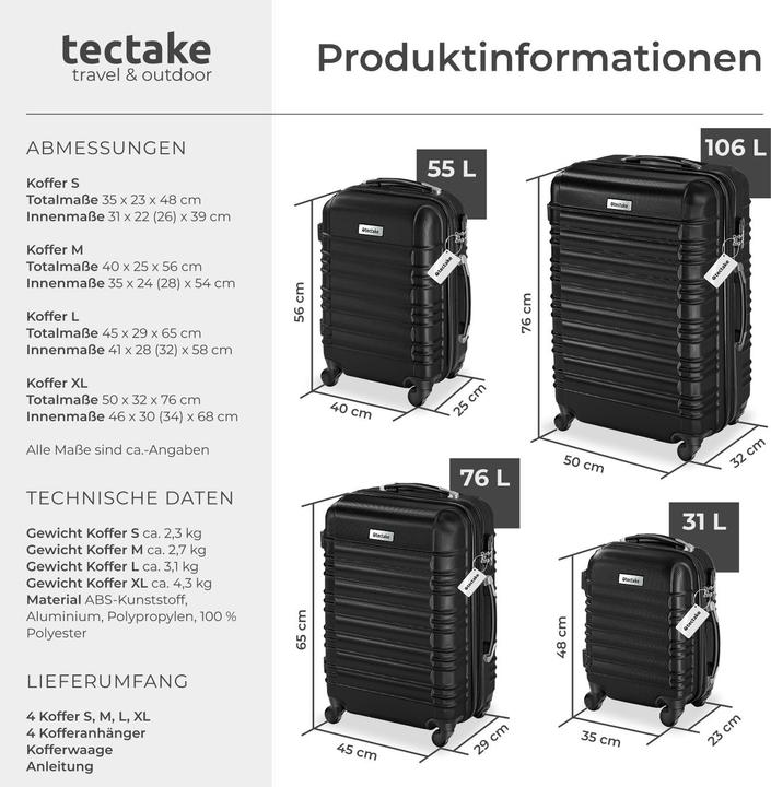 Actual product image tectake Mila (106 l)