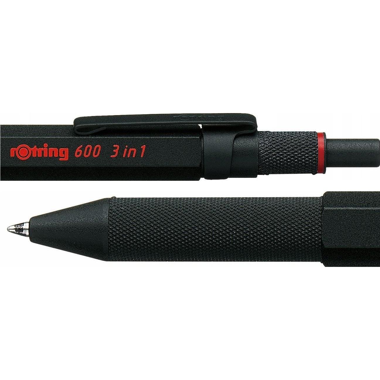 Thumbnail - Rotring, Schreibstifte, 600 Multi (Rot, Schwarz, 1 x)