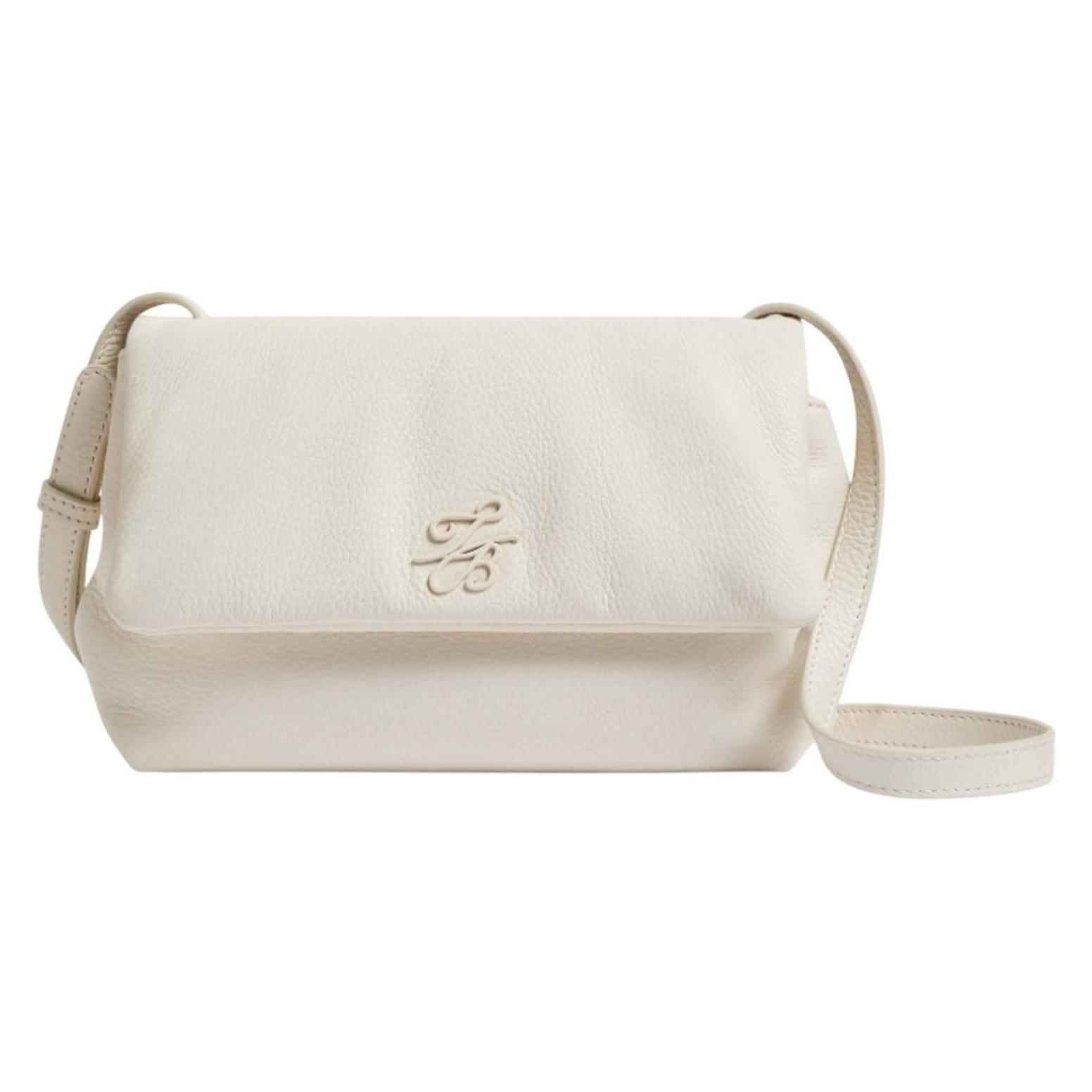 Ted Baker, Damen, Handtasche, Marrisa Padded Leather Crossbody Bag, Beige
