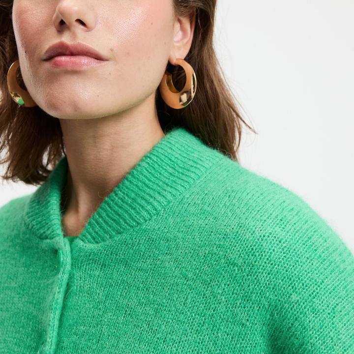 Immagine prodotto La Redoute Collections Strickjacke mit Stehkragen (S)