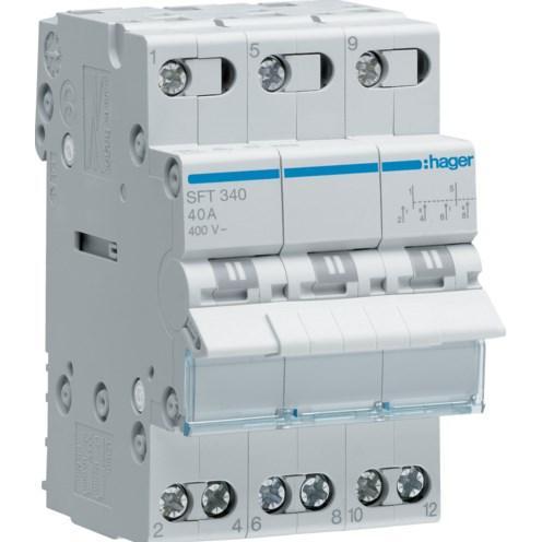 Hager SFT340, Relais
