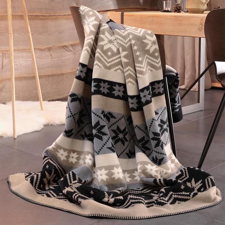 Produktbild Biederlack Wohndecke Winter Braid (150 x 200 cm)