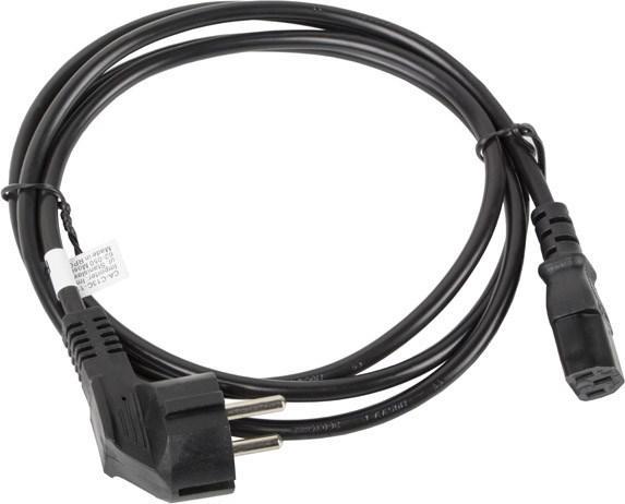 Actual product image Lanberg CA-C13C-11CC-0018-BK Power cable black 1 8 m C13 coupler CEE7/7 (1.80 m)
