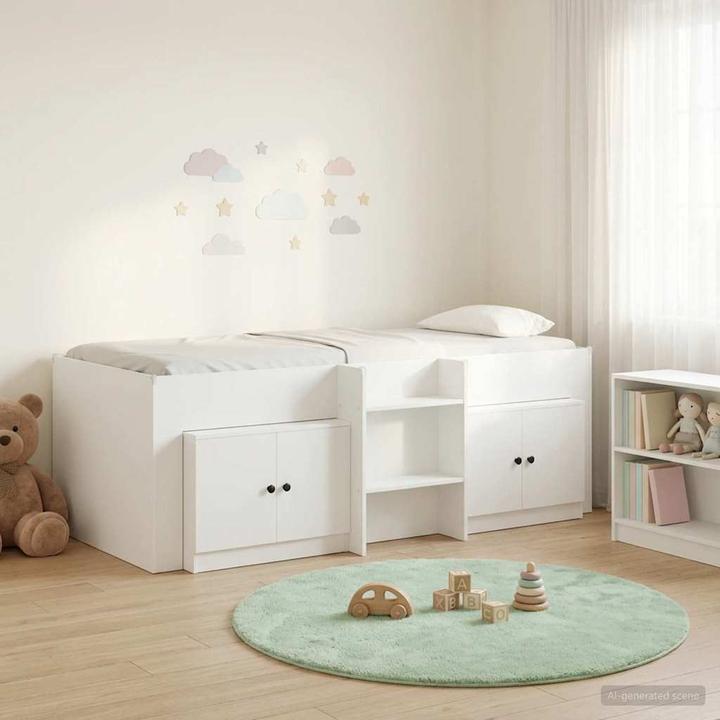 Actual product image vidaXL Loft Bett (98.50 x 200 cm)