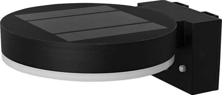 Produktbild Osram ENDURA® STYLE SOLAR SINGLE CIRCLE Wall Sensor Single Circle 6W Black (400 lm, IP44)