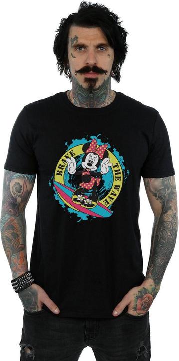 Immagine prodotto Disney Minnie Mouse Brave The Wave Maglietta Uomo (XL)