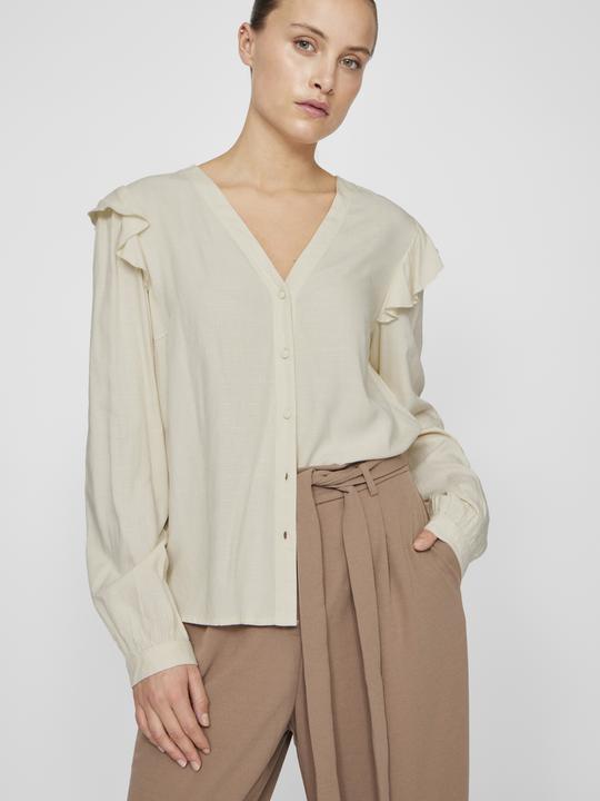Actual product image Vila Long sleeve top with V-neck (40)