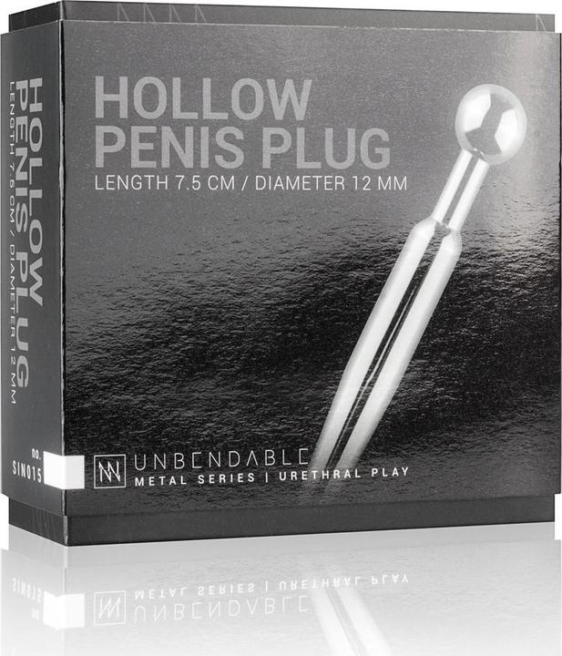 Actual product image Sinner Gear Korte Holle Penis Plug